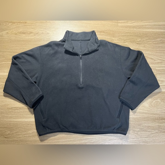 lululemon athletica Other - Lululemon Oversized-Fit Fleece Half Zip Men’s Sz L